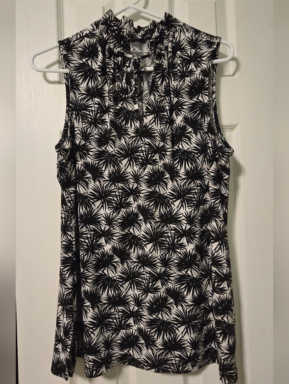 Michael Kors Tropical Top, Size Large - Picture 1 of 6